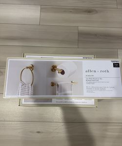 Bathroom Kit Gold Finish