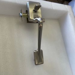 Front Door Handle - Brushed Nickel