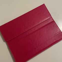 Sleek Hot Pink iPad Case by Abatronix – Magnetic Closure & Stand Feature – Like New!