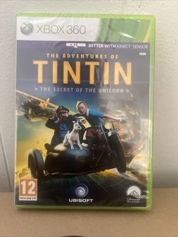 ADVENTURES OF TINTIN: SECRET OF THE UNICORN- Xbox 360 - Brand New!! UK Release!