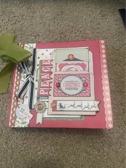 Christmas scrapbook