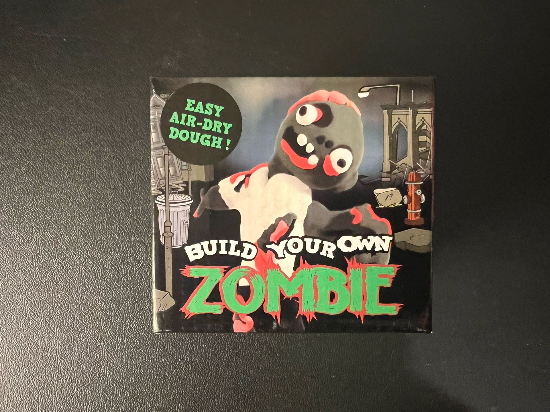 Build Your Own Zombie Air Dry Clay Set Horror Block Cute Spooky Activity Kit