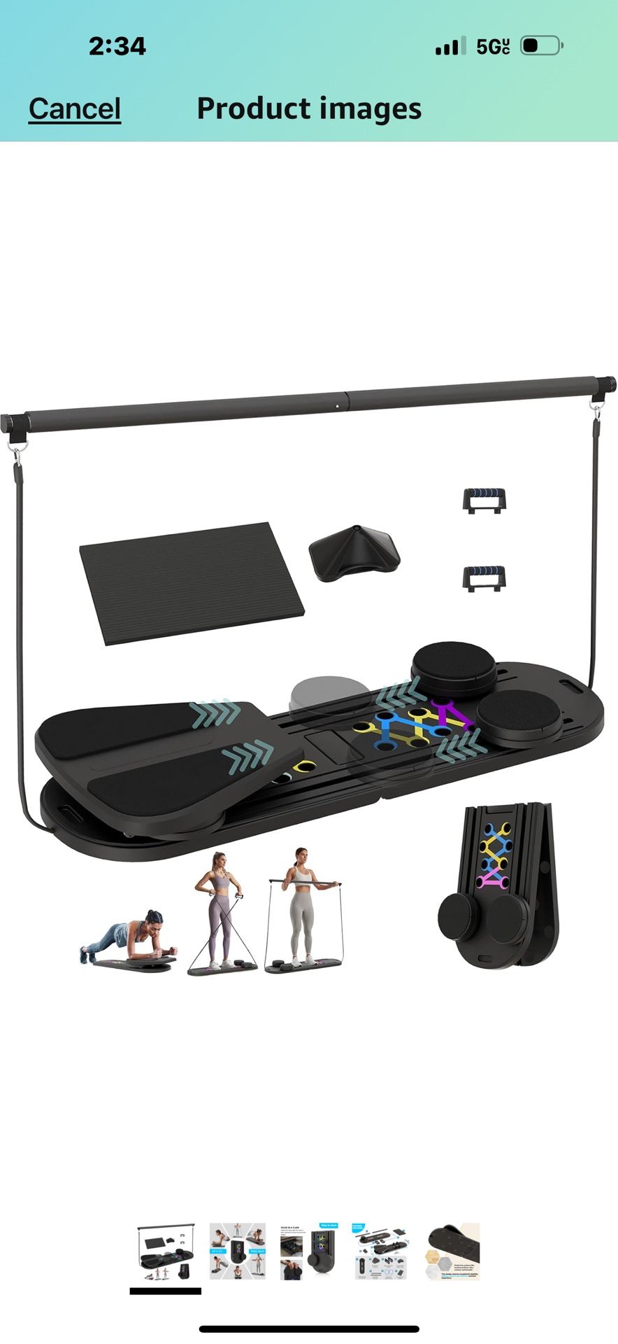 6 In 1 Pilates Board