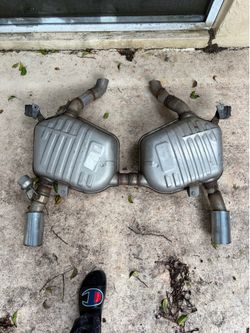 bmw 335i stock muffler