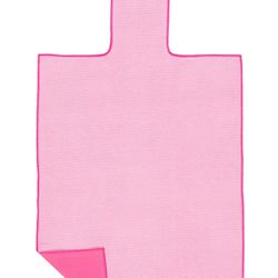 Salt & Honey Non-Slip Pilates Reformer Mat Towel (Pink)