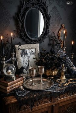 Gothic Halloween inspo