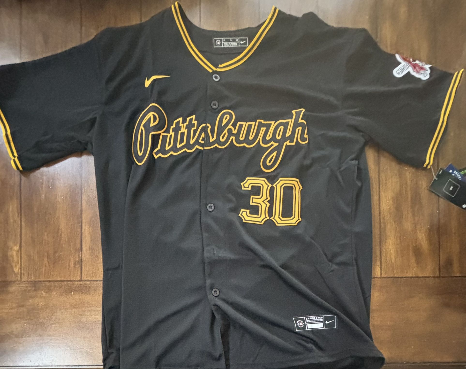 Pittsburgh Pirates Paul Skenes Black Adult XL Jersey NWT