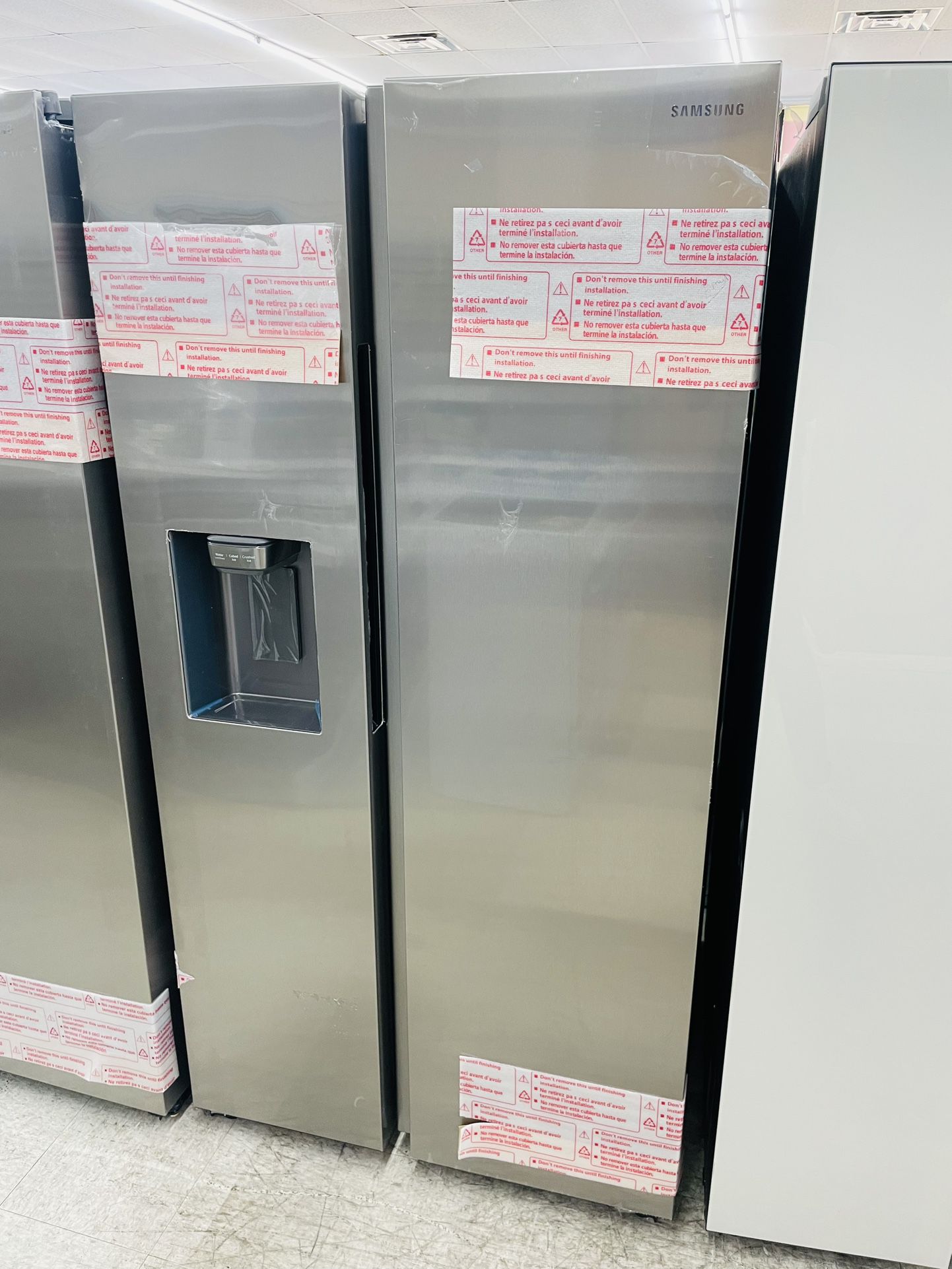 🔥🔥36” Samsung Side By Side Refrigerator 