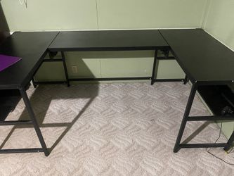 U Shaped desk With Lift Top