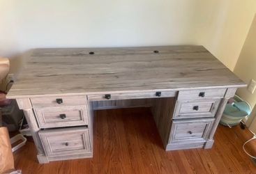 Executive Office Desk with drawers.
