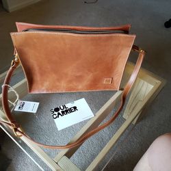 Genuine Leather Messenger Bag - Soul Carrier