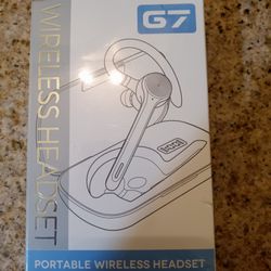 HEIBAS Bluetooth Headset with 500mAh Charging Case G7