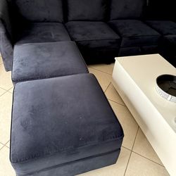 Couch with storage