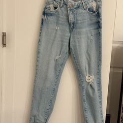 Denise Levi’s Boyfriend Stretch Jeans