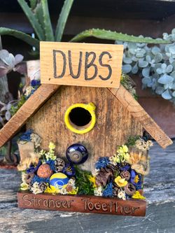 Warriors Themed Birdhouse