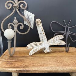 Dragon Fly Door Knocker And Butterfly Hook And Metal Hook