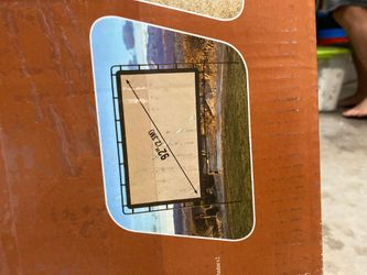 Outdoor movie screen