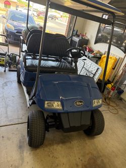 Star Golf Cart 4-Seater Blue
