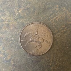 Rare 1999 Delaware 1787 Silver Coin 