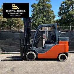 2019 Toyota 8FGC55U-PRS Forklift 12,000 LBS 3-Stage Propane 4-Way Shift- 8930 Hr