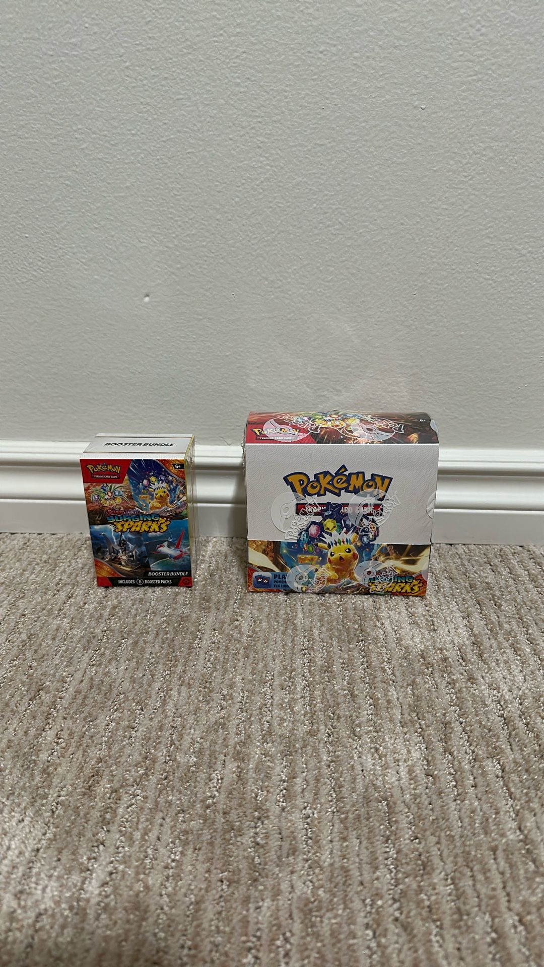 Surging Sparks Booster Box and Bundle 2pack