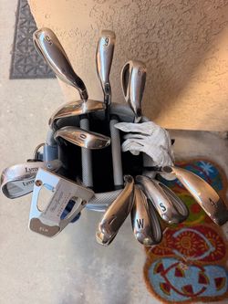 Women’s Golf Clubs and Callaway Bag