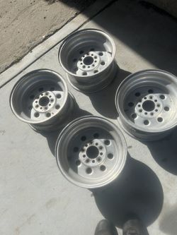 4 Aluminum Weld Racing Wheels