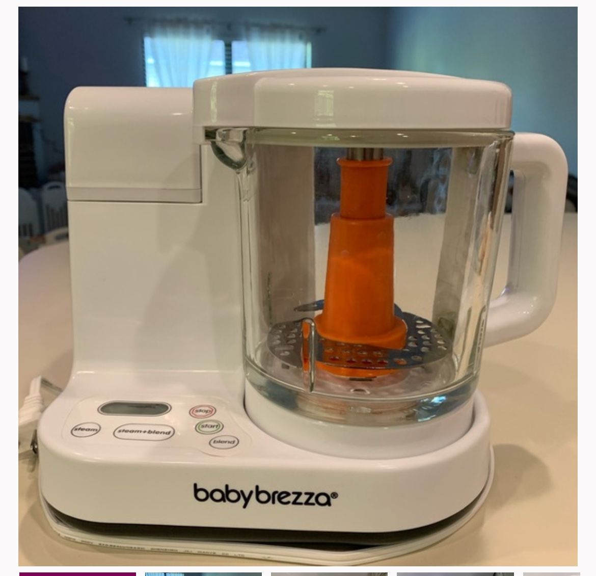 Baby Brezza Glass Baby Food Maker - Great Condition