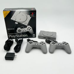 Sony PlayStation Classic Gray Console Gaming System SCPH-1000R