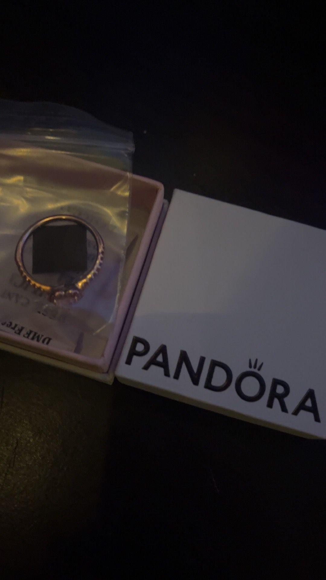 Pandora Rose Gold Heart Ring