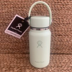 NWT Hydro Flask Micro Mini Water Bottle 6.7 oz Aloe Green