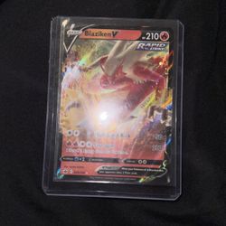 Pokemon Blaziken V Full Art
