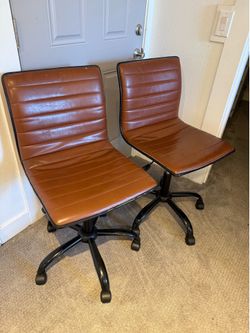 2 office chairs