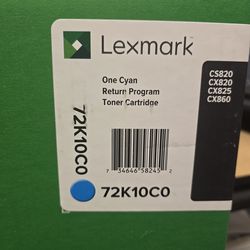Lexmark Cyan 72K10C0 Toner