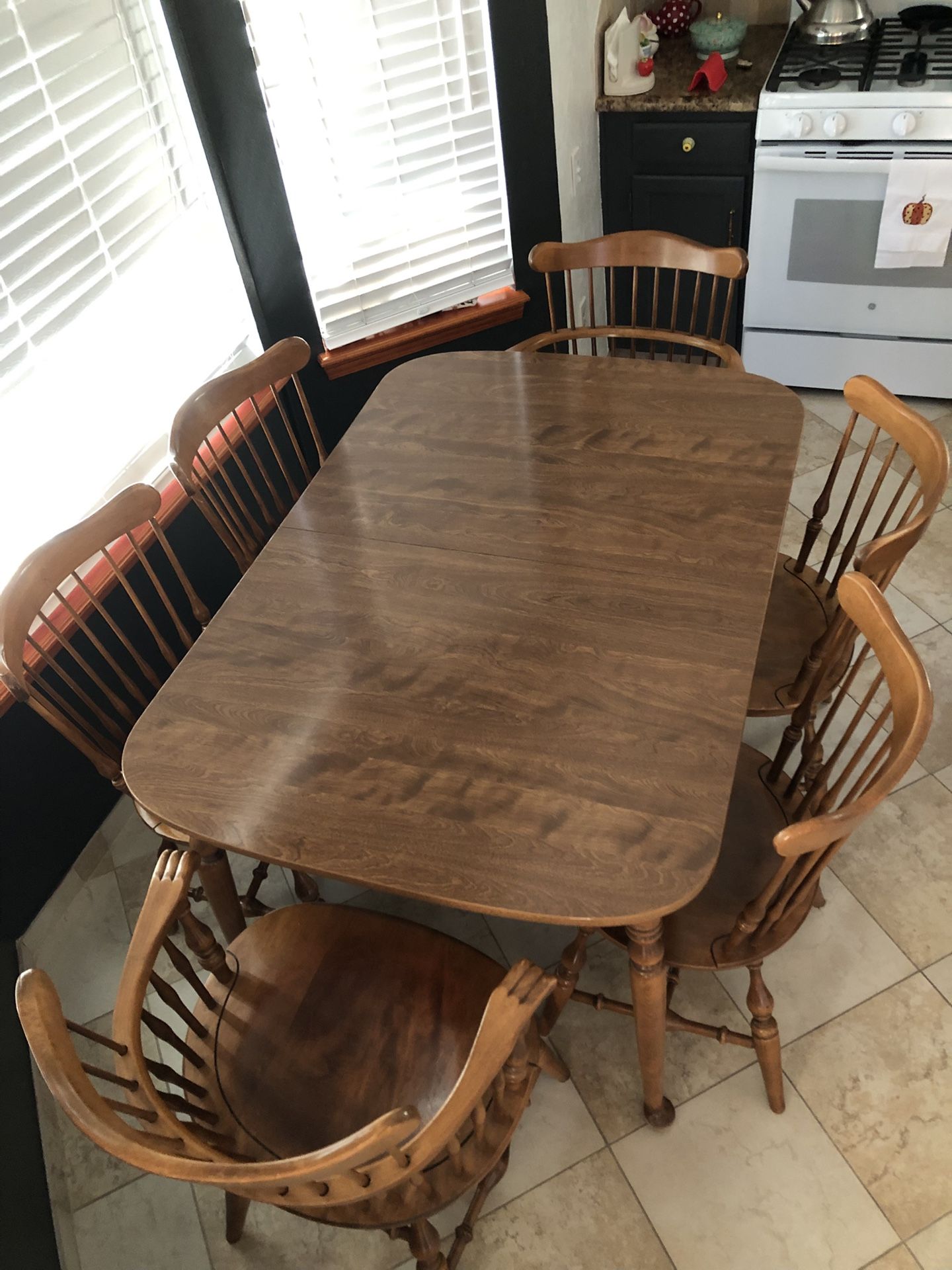 Ethan Allen Early American dining table