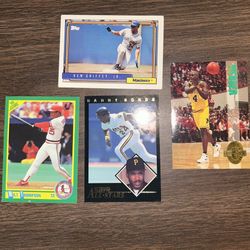 Box of Baseball/Basketball Cards 