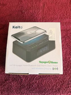 Kaito KA718 Bluetooth Dual Alarm Clock Radio