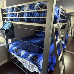 Metal Bunk Bed Full Size