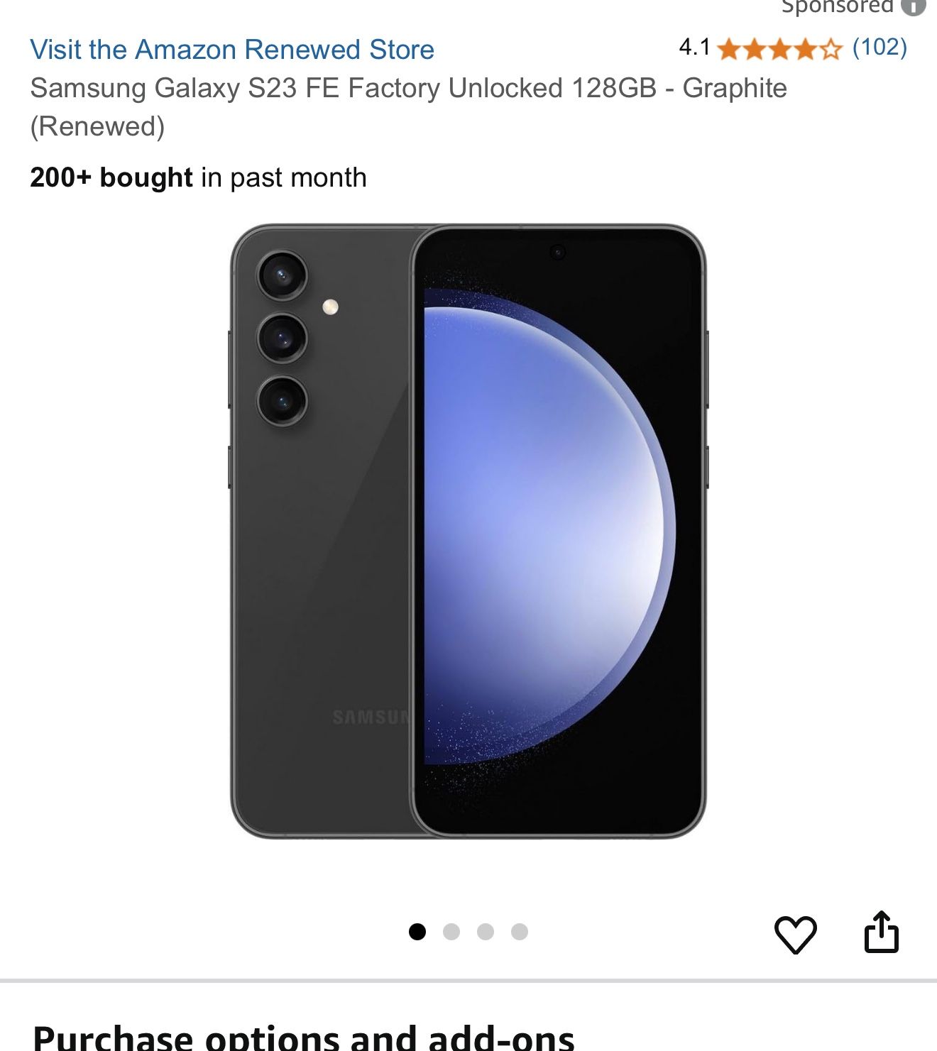 Clean Block Samsung F23