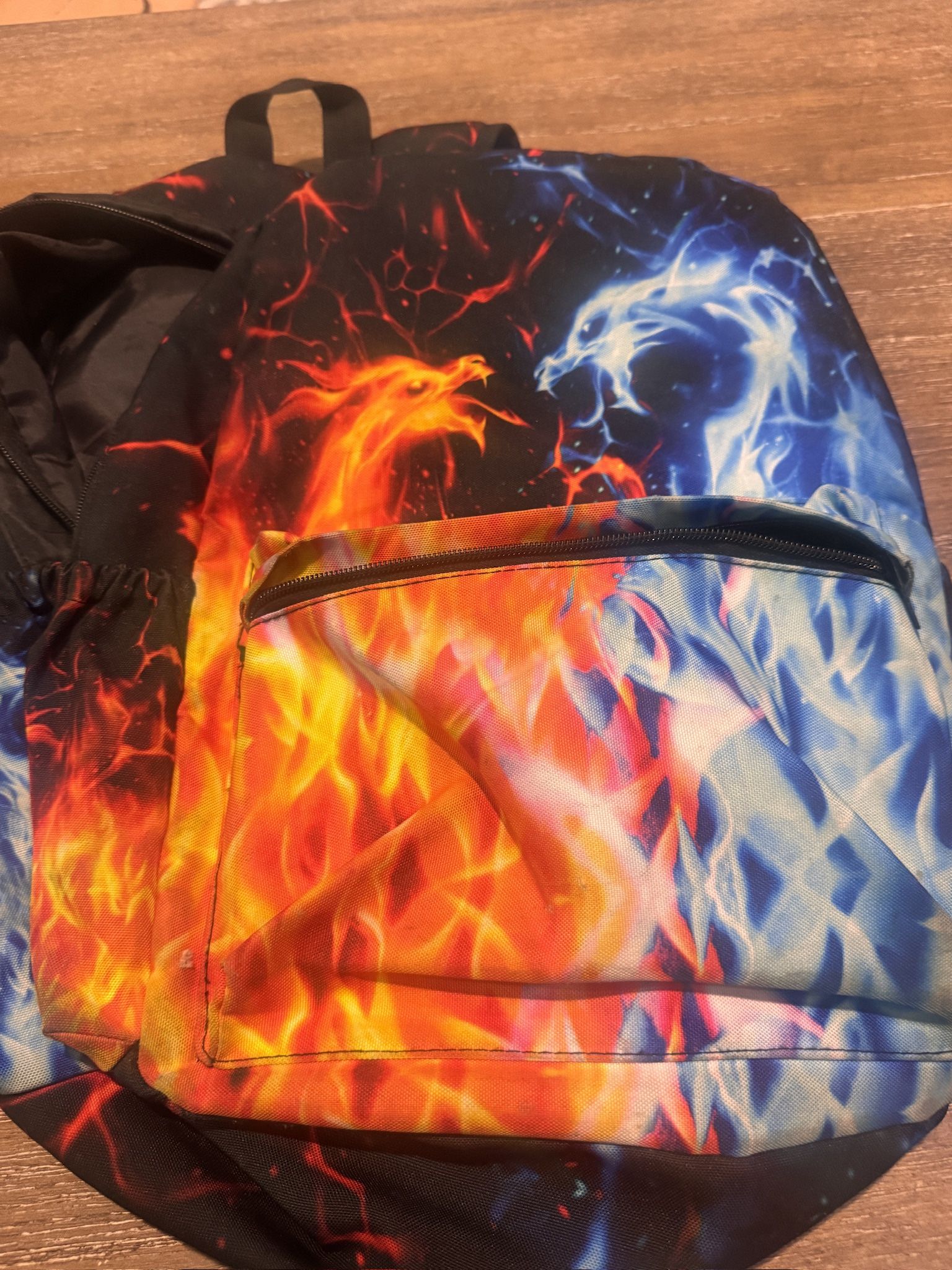 5 backpacks/bags (used)