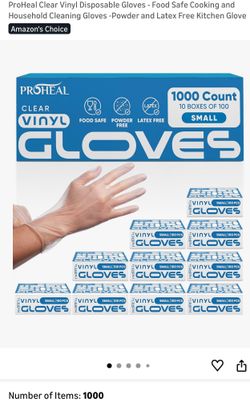 Small Vinyl Gloves