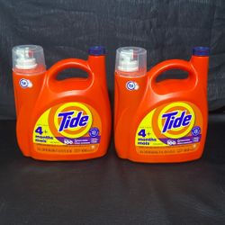 2 Tide Detergent 132oz 