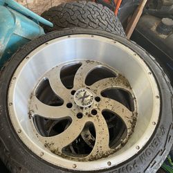 Brushed 22x12 Xtreme Force