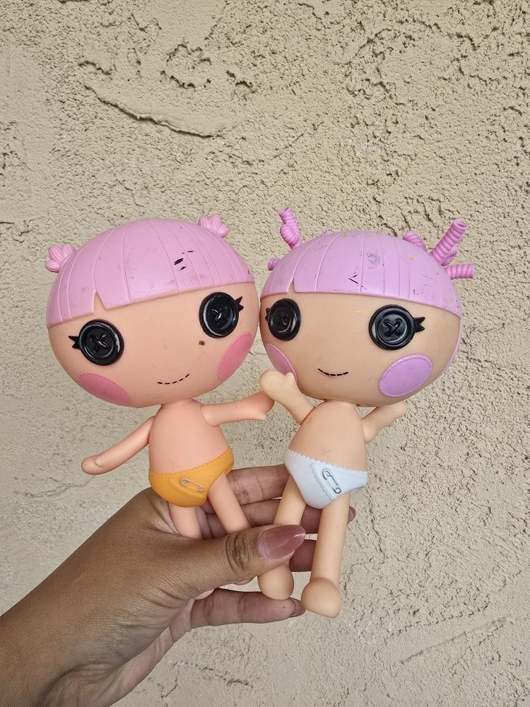2 lalaloopsy dolls set