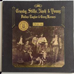 Crosby Stills Nash & Young- Deja Vu Vinyl LP 