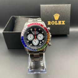 Daytona Watch Rainbow Diamond CosmoGraph *Box included*