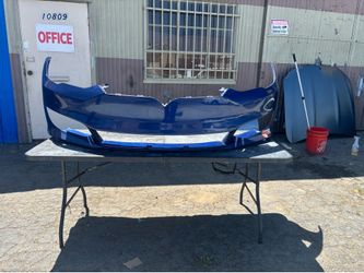 2016-2020 TESLA MODEL S Front Bumper Cover with Sensor Hole OEM