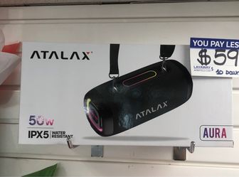 ATALAX/ PORTABLE SPEAKER/WATER RESISTANT