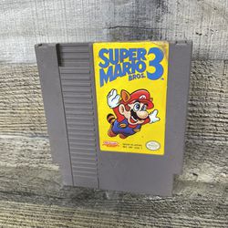 Super Mario Bros. 3 (Nintendo Entertainment System, 1990) NES Video Game