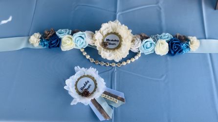 Belly sash/Button